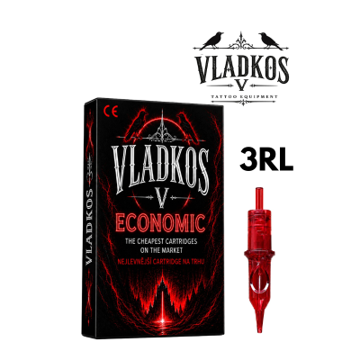 Tetovací cartridge VLADKOS ECONOMIC 3RL